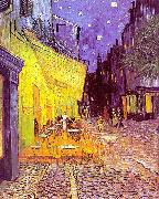 Vincent Van Gogh The Cafe Terrace on the Place du Forum, Arles, at Night Norge oil painting reproduction